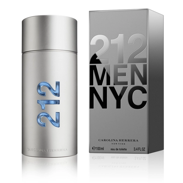Carolina Herrera 212 Men Eau de Toilette 100 ml Vaporisateur