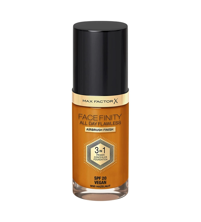 Max Factor Facefinity All Day Flawless 3 in 1 Foundation with Flexi-Hold SPF20 30ml - 95 Tawny