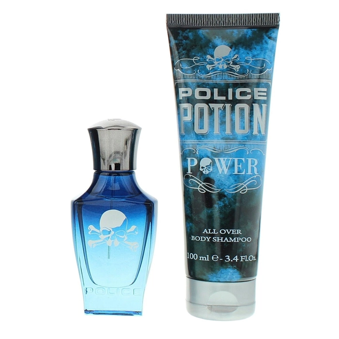 Police Potion for Him Gaveæskesæt 30ml EDP + 100ml Dusgel