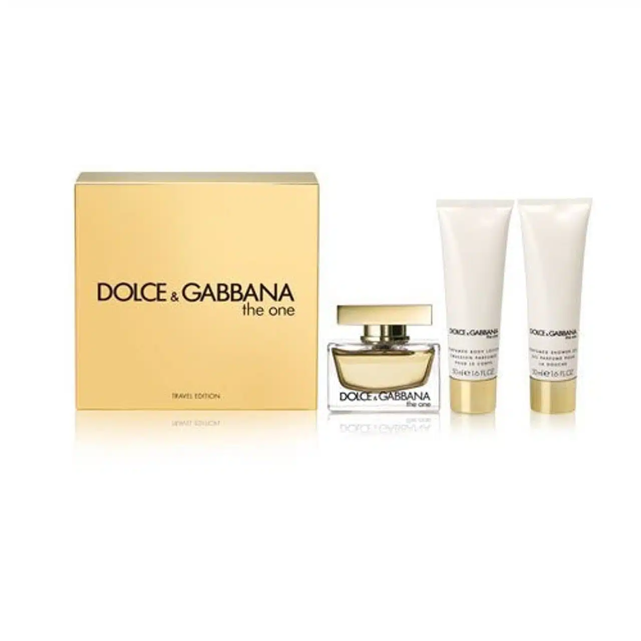 Dolce & Gabbana The One Conjunto Presente 75ml EDP + 10ml EDP + 50ml Loção Corporal