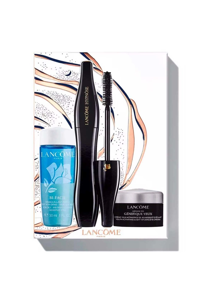 Lancome Hypnose Geschenkset 6.2ml Hypnose Mascara Black + 30ml Bi Facil Makeup Remover + Advanced Génifique Oogcrème 5ml