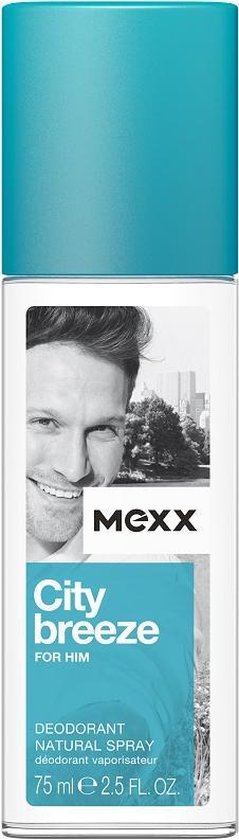 Mexx City Breeze Deodorant 75ml Naturlig Spray