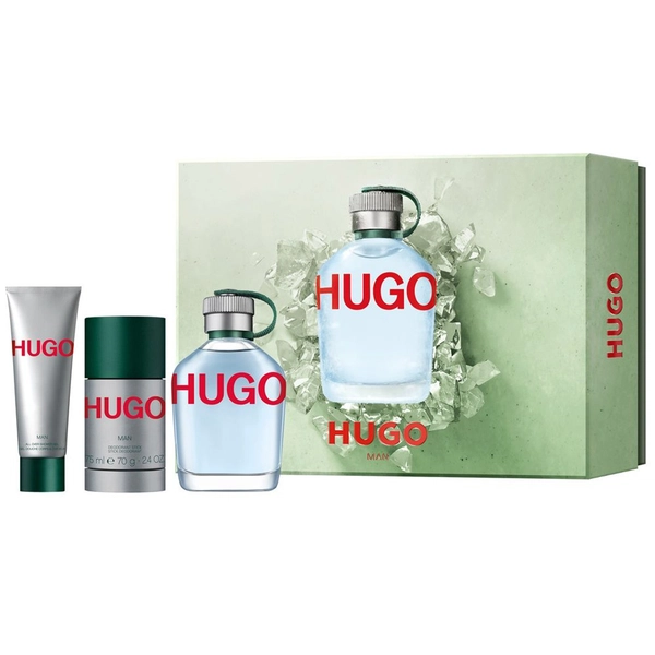 Hugo Boss Hugo Man Gift Set 125ml EDT + 75ml Deodorant Stick + 50ml Shower Gel