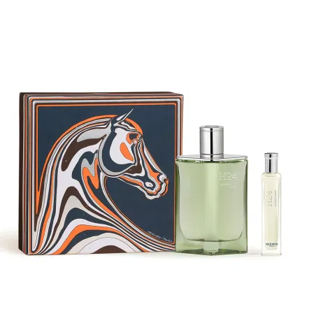 Hermès H24 Herbes Vives Gift Set - 100ml Refillable EDP Spray + 15ml EDP view 1