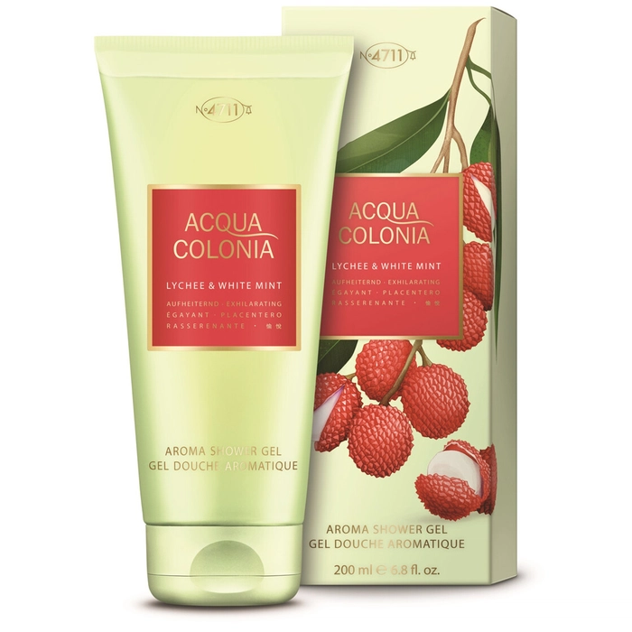 Mäurer & Wirtz 4711 Acqua Colonia Litchi & Menta Blanca Gel de Ducha 200ml