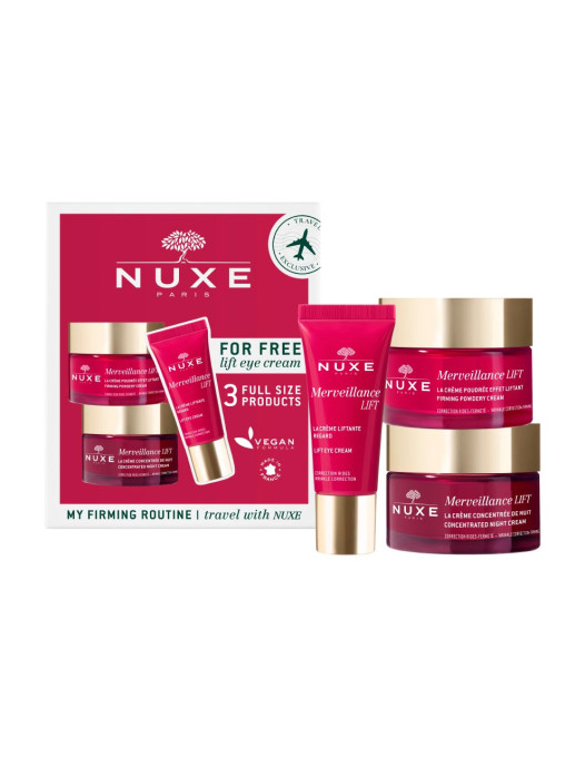 Nuxe My Firming Routine Geschenkset 50ml Firming Crème + 50ml Nachtcrème + 15ml Oogcrème