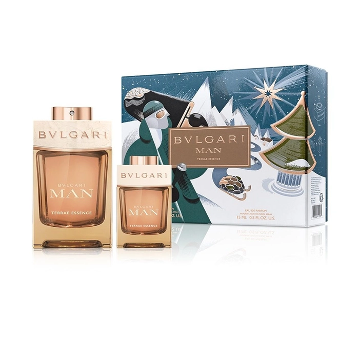Bvlgari Man Terrae Essence Gift Set 100ml EDP + 15ml EDP