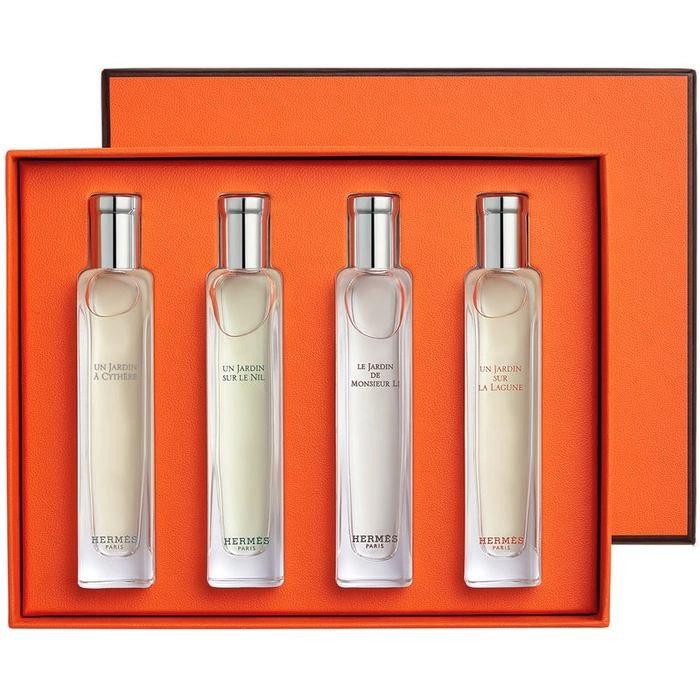 Hermès The Perfumes-Garden Collection Travel Gift Set 4 Pieces