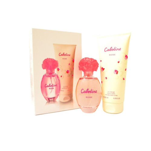 Coffret Cadeau Gres Cabotine Rose 100ml EDT + 200ml Lait Corps