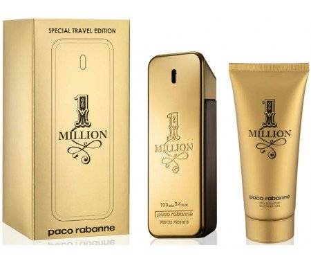 Paco Rabanne 1 Million Gift Set 100ml EDT + 100ml Shower Gel
