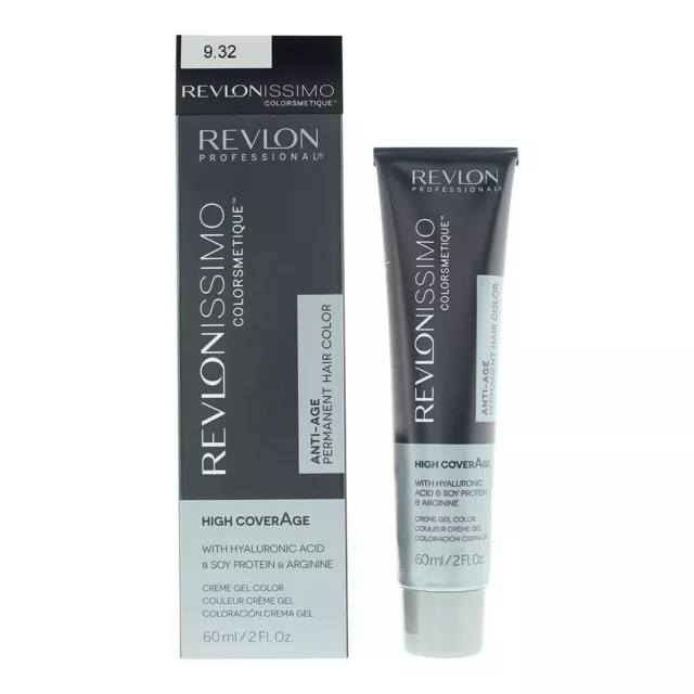 Revlon Revlonissimo Colorsmetique Permanent Hårfarve 60ml - 32 Meget Lyse Gylden Perleblond