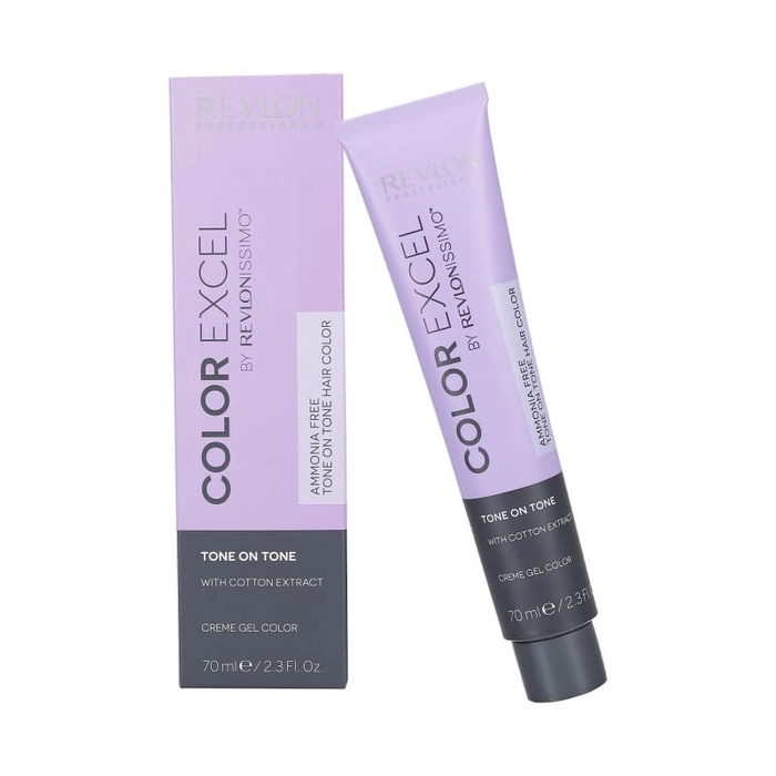 Revlon Revlonissimo Colorsmetique Color Excel Tintura de Cabelo 70ml - 5.34 Castanho Louro Cobre Claro