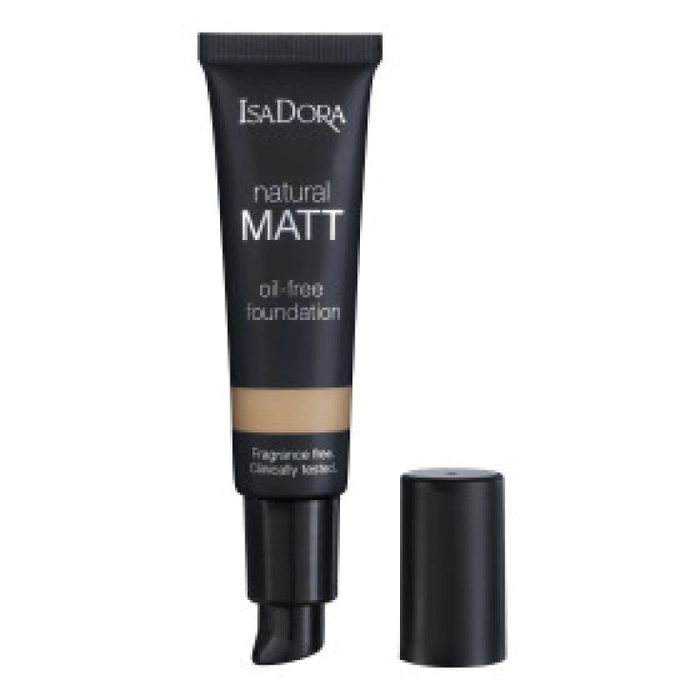 IsaDora Natural Matt Oil-Free Foundation 35ml - 18 Almond