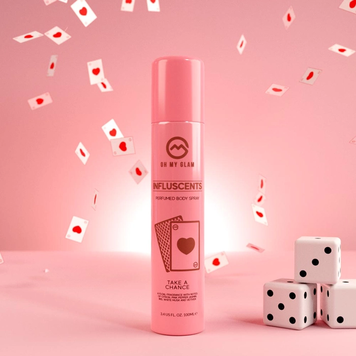 Oh My Glam Influscents Body Spray 100ml - Take A Chance