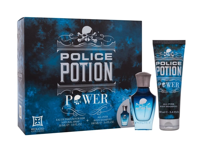 Set Regalo Police Potion Power 30ml EDP + 100ml Gel de Ducha