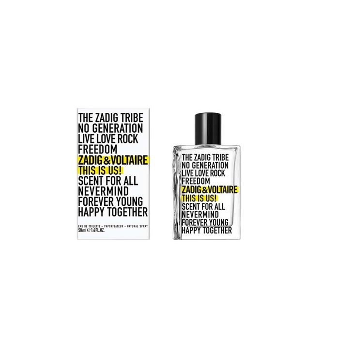 Zadig & Voltaire This Is Us! Eau de Toilette 50ml Spray