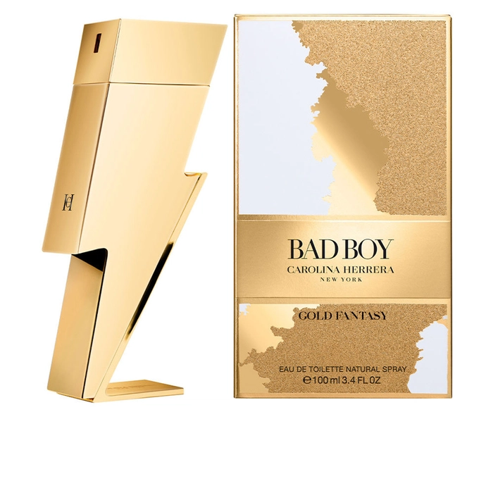 Carolina Herrera Bad Boy Gold Fantasy Eau de Toilette 100ml Spray