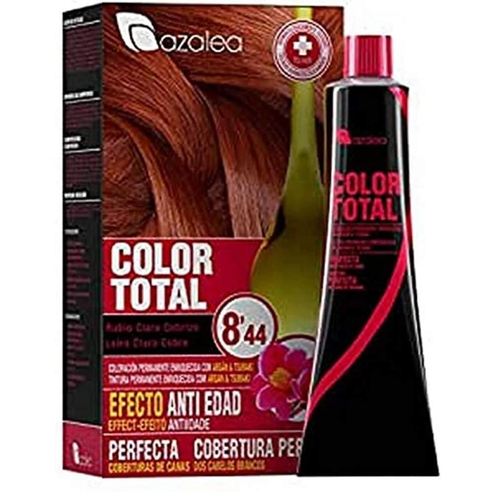 Tintura Total para Cabelo Azalea - 8.44 Louro Claro acobreado