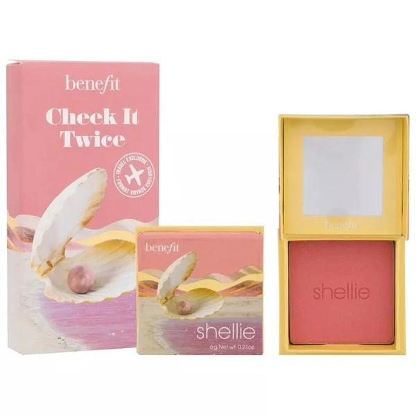 Benefit Shellie Blush Cheek It Twice Duo Set 2x 6g - Rosa Concha