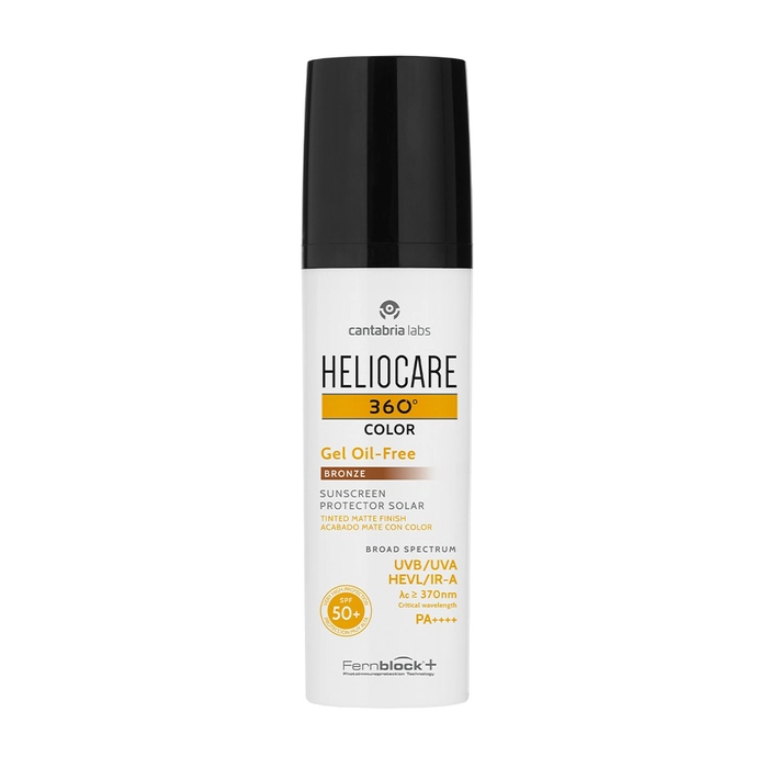 Heliocare 360° Color Oil-Free Gel SPF50+ PA++++ 50ml - Bronze