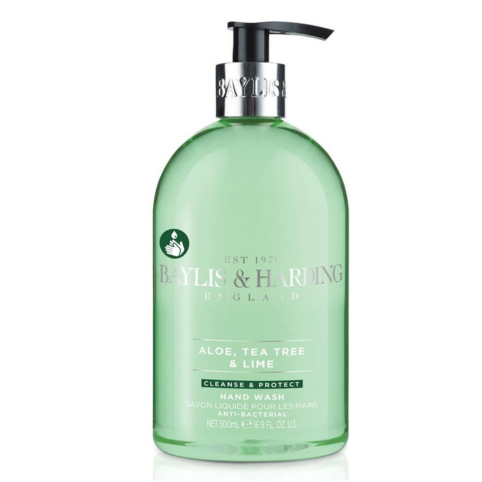 Baylis & Harding Aloe Vera, Tea Tree & Lime Antibakteriel Håndsæbe 500ml