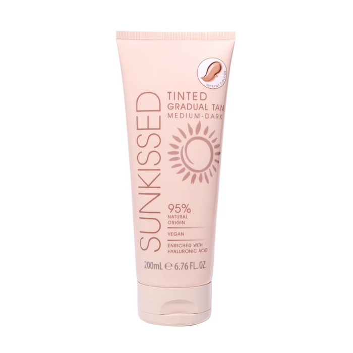 Sunkissed 95 Percent Tinted Gradual Tan 200ml - Medium-Dark