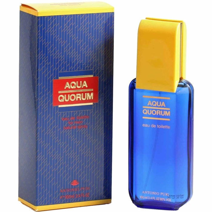 Antonio Puig Aqua Quorum Eau de Toilette 100 ml Vaporizzatore