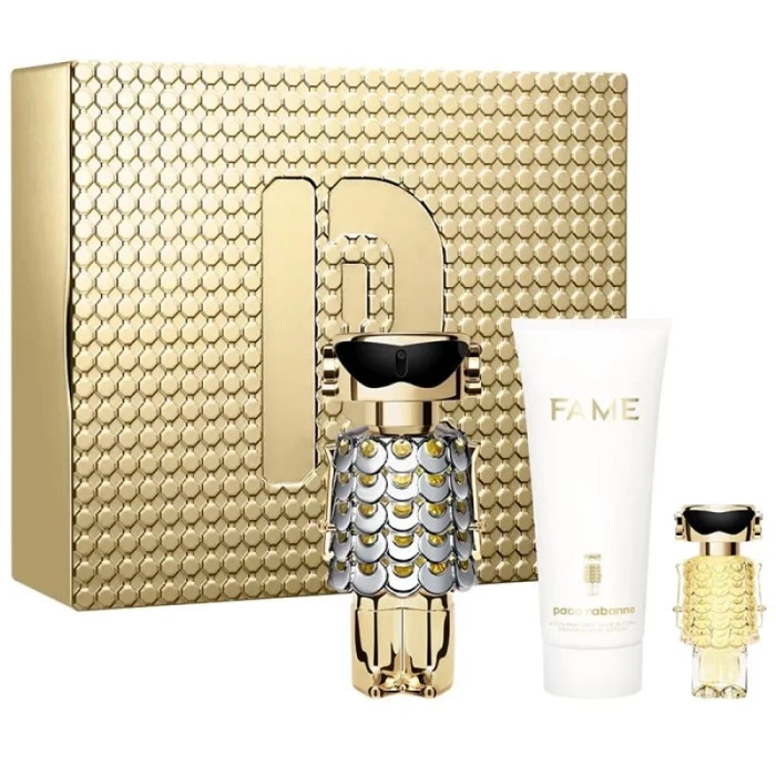 Paco Rabanne Fame Gaveæske 80ml EDP + 100ml Bodylotion + 4ml EDP