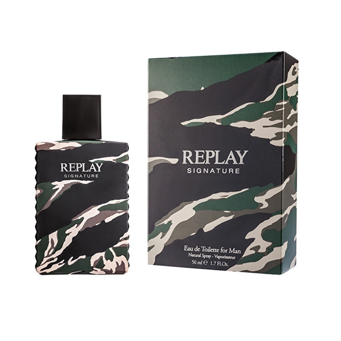 Replay Signature for Men Eau de Toilette 50ml Spray