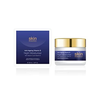 Crema Noche Antiedad Vitamina D Skin Research 50ml