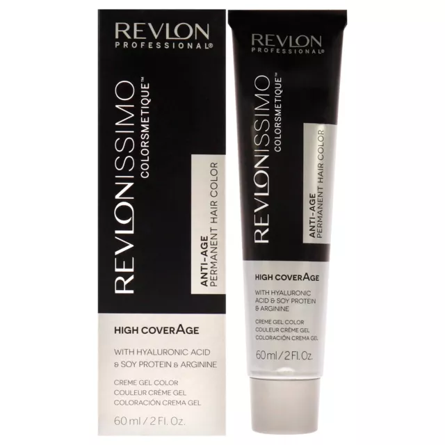 Revlon Revlonissimo Colorsmetique Tinte Permanente para el Cabello 60ml - 8.12 Rubio Claro Plateado