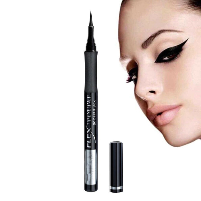 IsaDora Eyeliner Flex Tip 1,2 ml - 80 Negro Carbón