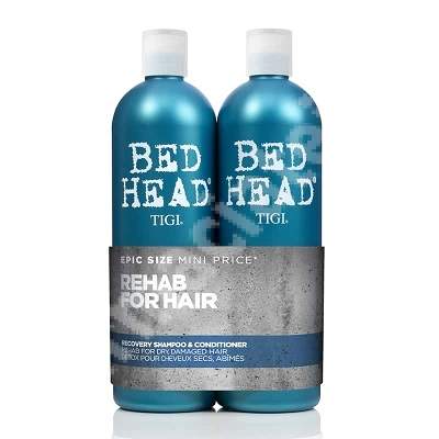 Tigi Duo Pack Bed Head Urban Antidotes Recovery 750ml Shampoo + 750ml Après-shampooing