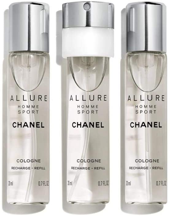 Coffret Cadeau Chanel Allure Homme Sport 3 x 20ml Recharge