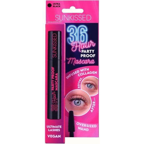Mascara Sunkissed 36 Heures Anti-Traces 12ml - Ultra Noir