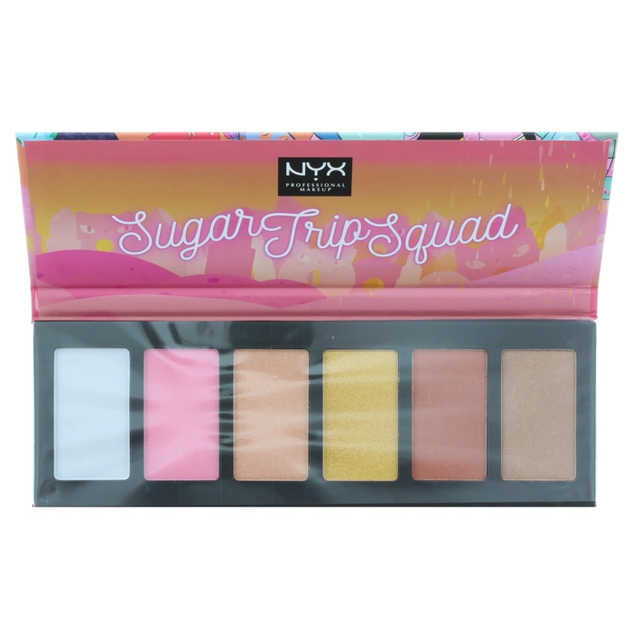 Palette Surligneur NYX Sugar Trip Squad Édition Limitée 30g
