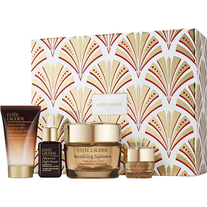 Estée Lauder Revitalizing Supreme Gift Set 50ml Youth Power Cream + 30ml Advanced Night Cleansing Gelee + 15ml Night Repair Serum + 5ml Youth Power Eye Balm