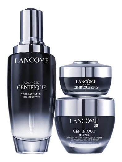 Lancôme Advanced Génifique Gaveæske 100ml Advanced Génifique Ungdomsaktiverende koncentrat + 50ml Advanced Génifique Natcreme + 15ml Génifique Øjencreme