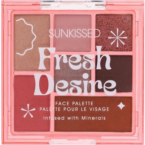 Paleta Facial Sunkissed Fresh Desire - 7 Colores